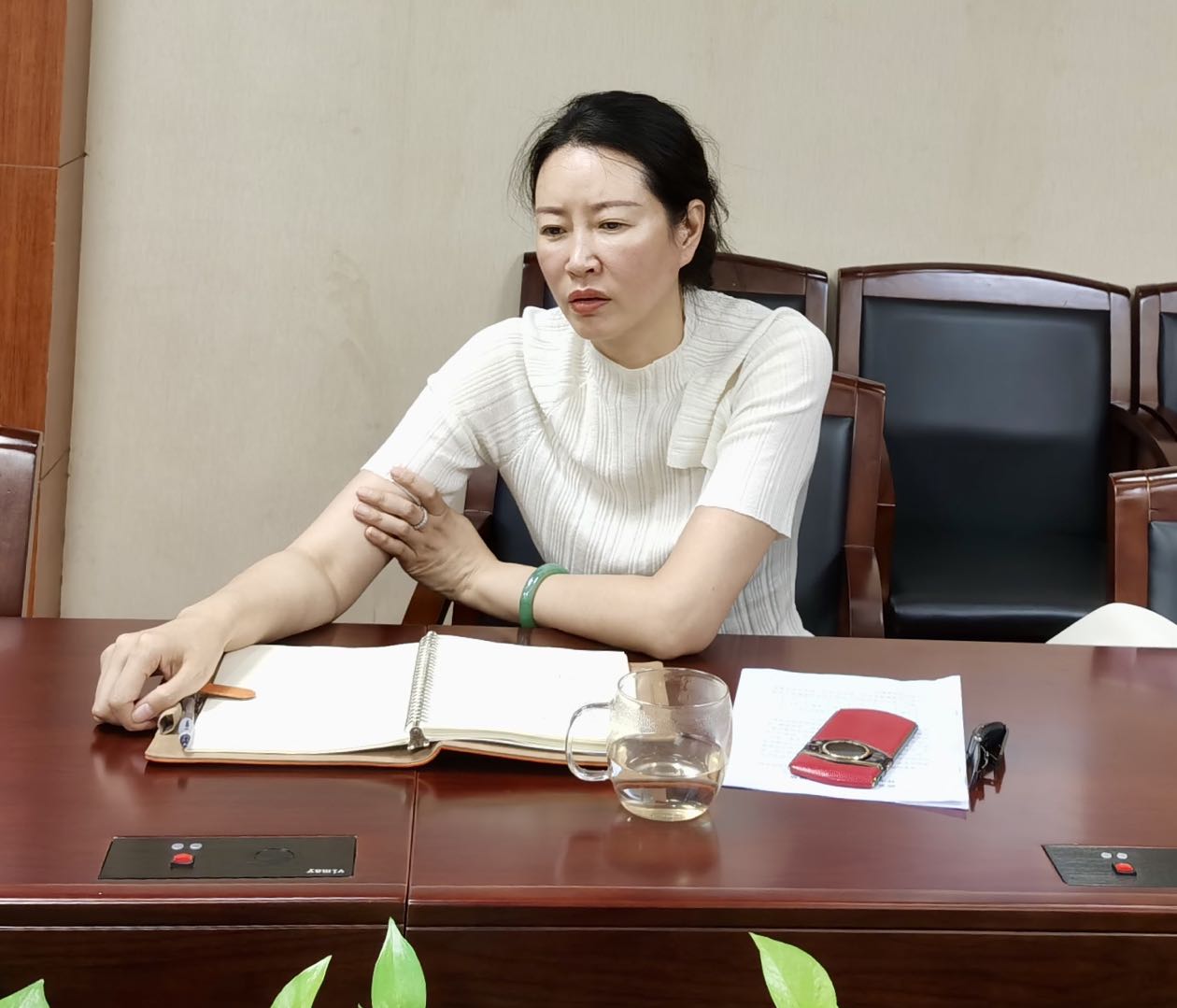 校党委常委,副校长肖爱华讲话