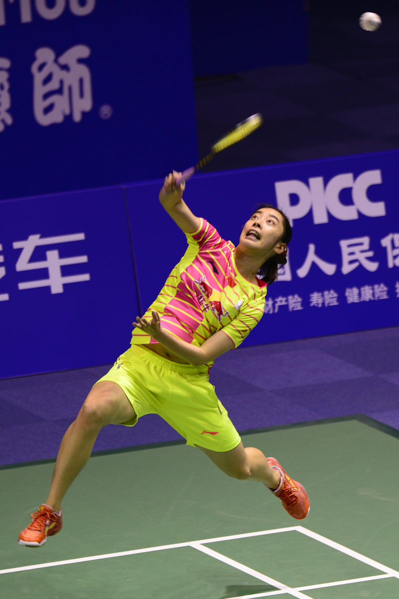 我院羽毛球选手王适娴,汤金华入选本次尤伯杯比赛中国队参赛阵容.