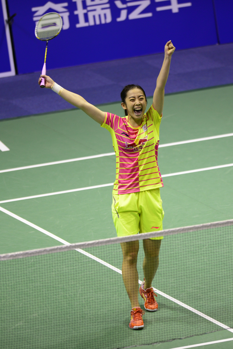 我院羽毛球选手王适娴,汤金华与国家队队友再捧尤伯杯